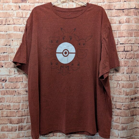 Pokemon Powerball T-Shirt Size 3XB - Picture 1 of 9